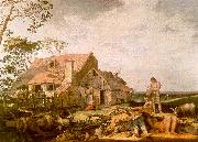 Landscape with Peasants Resting Abraham Bloemart